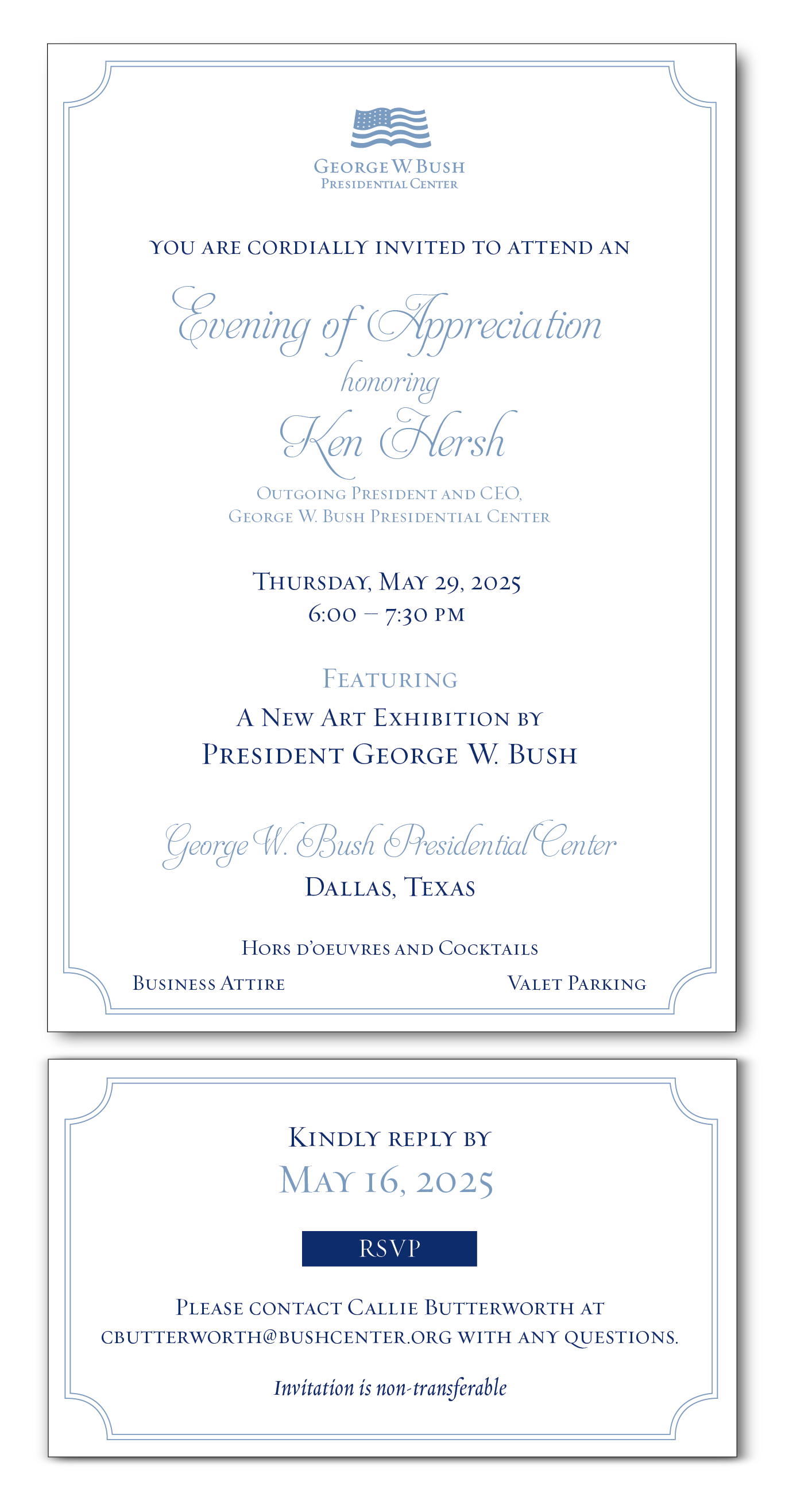 You're invited to Forum on Leadership