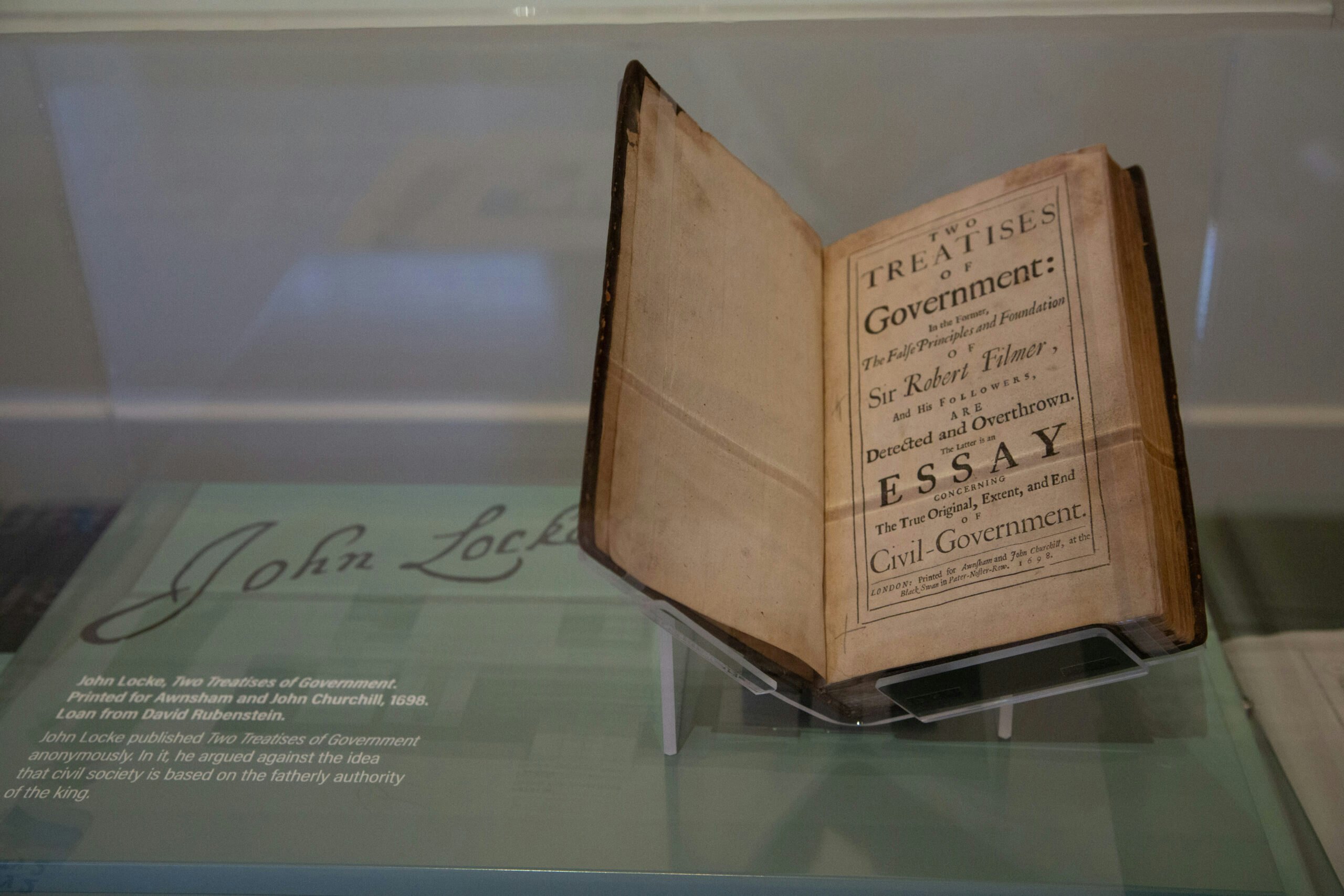 John Locke, Treatises on Government