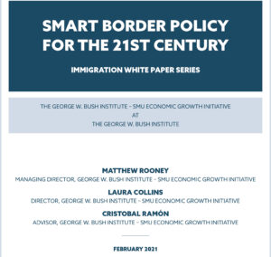 Border policy report cover.