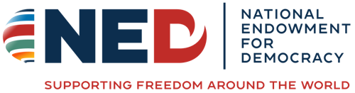 NNational Endowment for Democracy logo.
