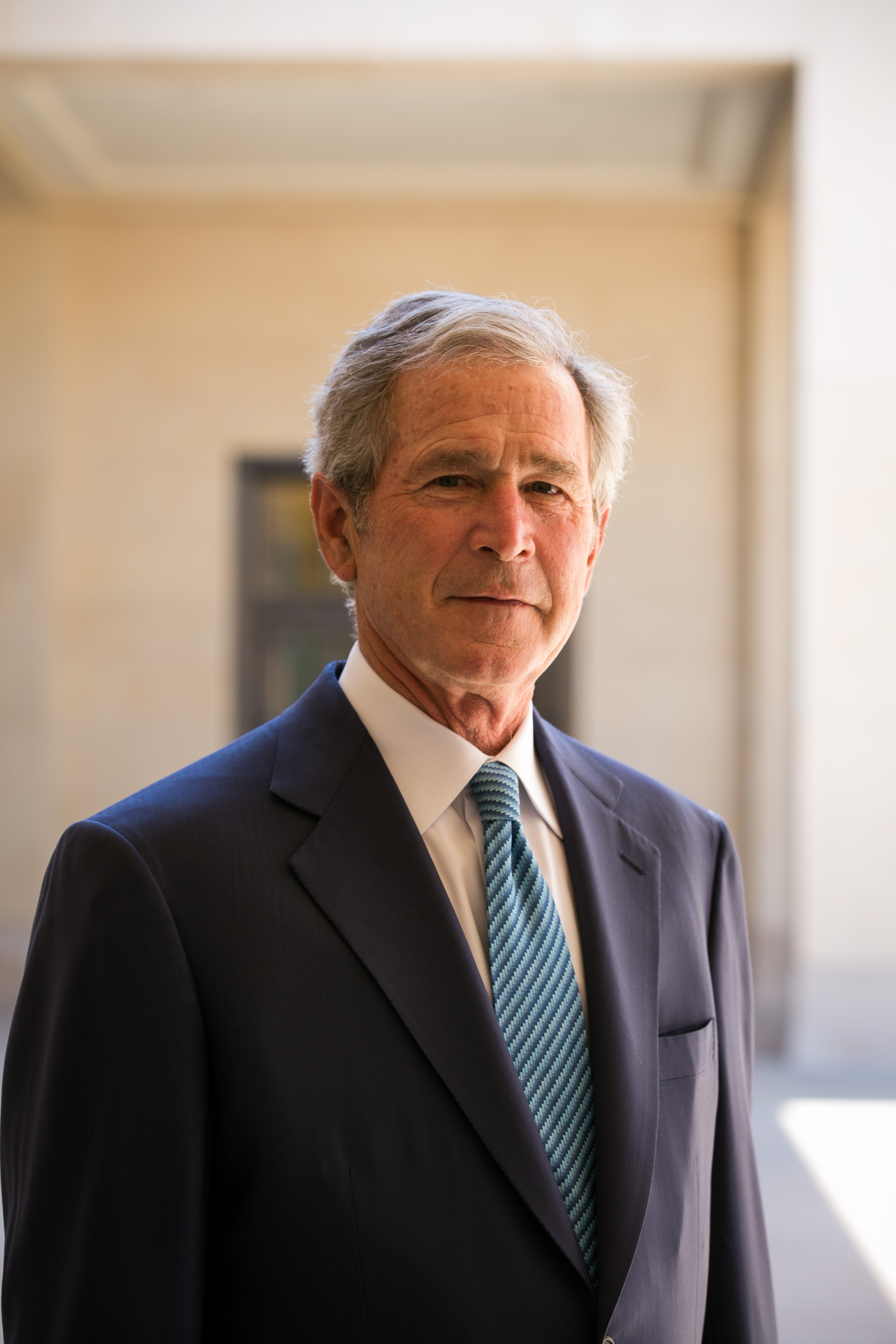 George W Bush Potrait 