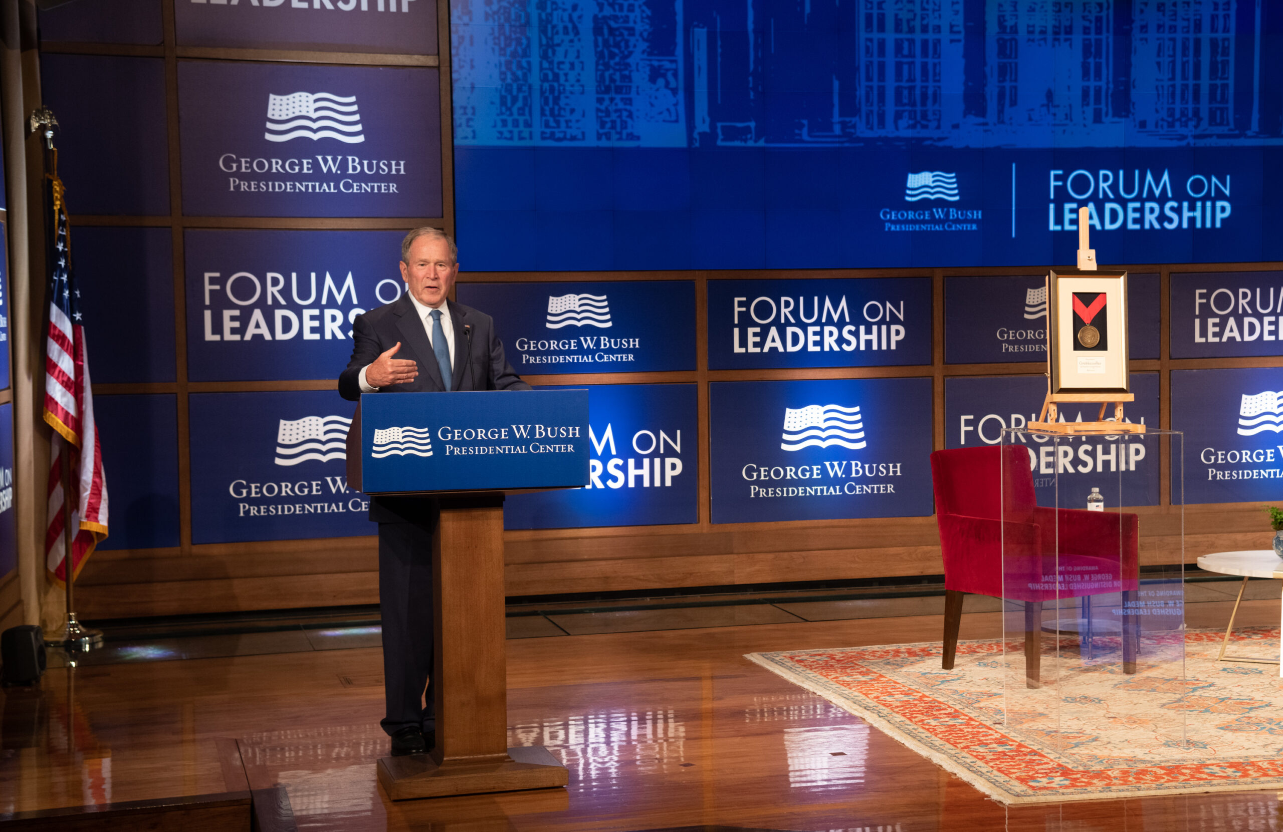 GWBPC Forum on Leadership. Photo by Grant Miller